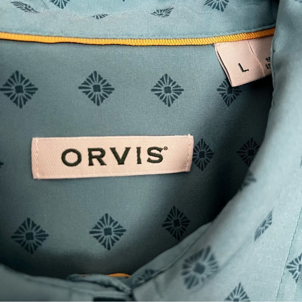 Orvis Button Up Polyester Blouse - image 6